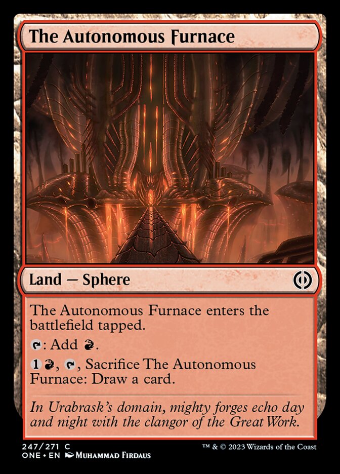 The Autonomous Furnace [Phyrexia: All Will Be One] | Impulse Games and Hobbies