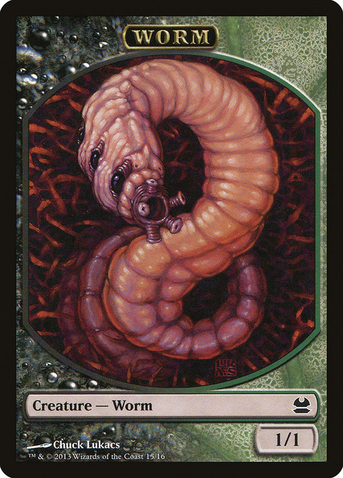 Worm Token [Modern Masters Tokens] | Impulse Games and Hobbies