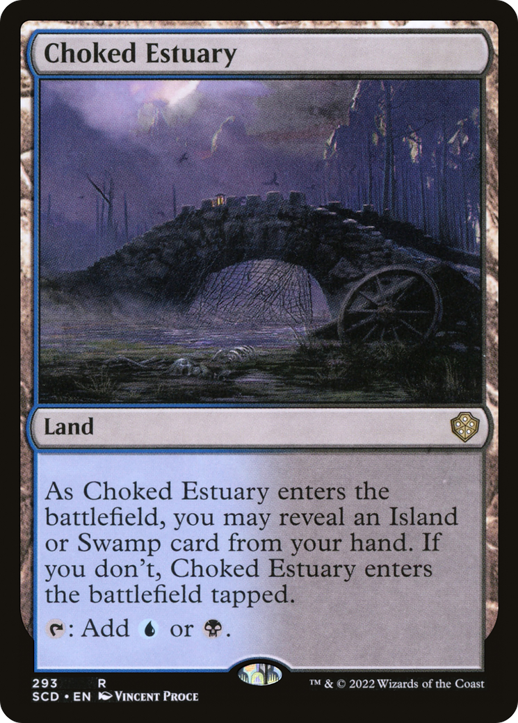 Choked Estuary [Starter Commander Decks] | Impulse Games and Hobbies