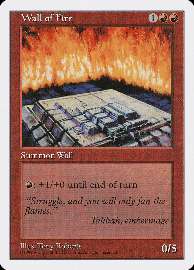 Wall of Fire [Fifth Edition] | Impulse Games and Hobbies