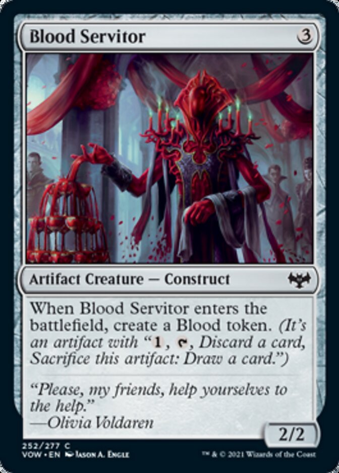 Blood Servitor [Innistrad: Crimson Vow] | Impulse Games and Hobbies