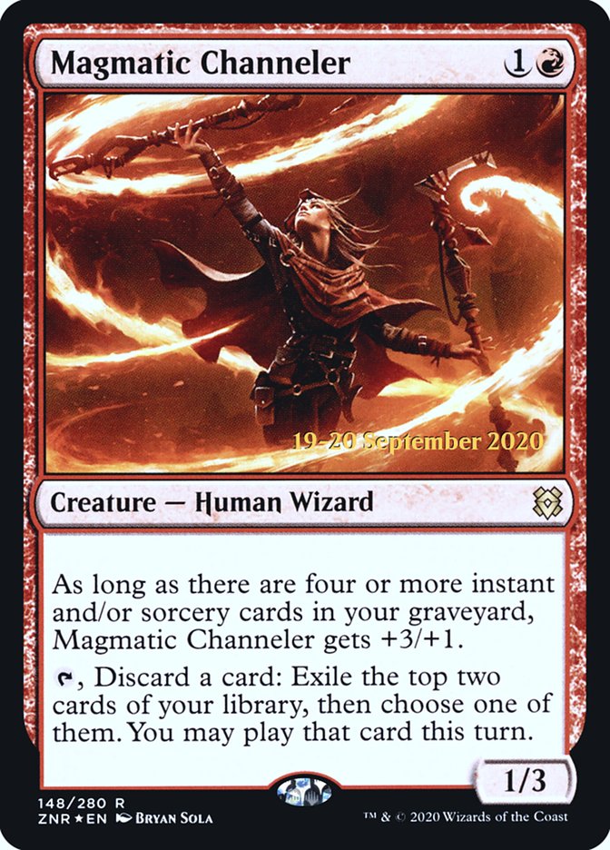 Magmatic Channeler  [Zendikar Rising Prerelease Promos] | Impulse Games and Hobbies