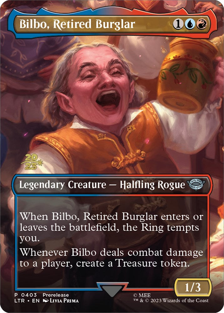 Bilbo, Retired Burglar [The Lord of the Rings: Tales of Middle-Earth Prerelease Promos] | Impulse Games and Hobbies