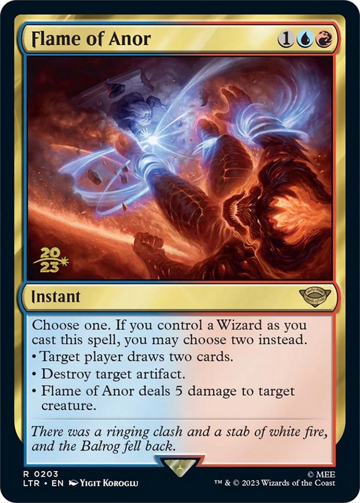 Flame of Anor [The Lord of the Rings: Tales of Middle-Earth Prerelease Promos] | Impulse Games and Hobbies