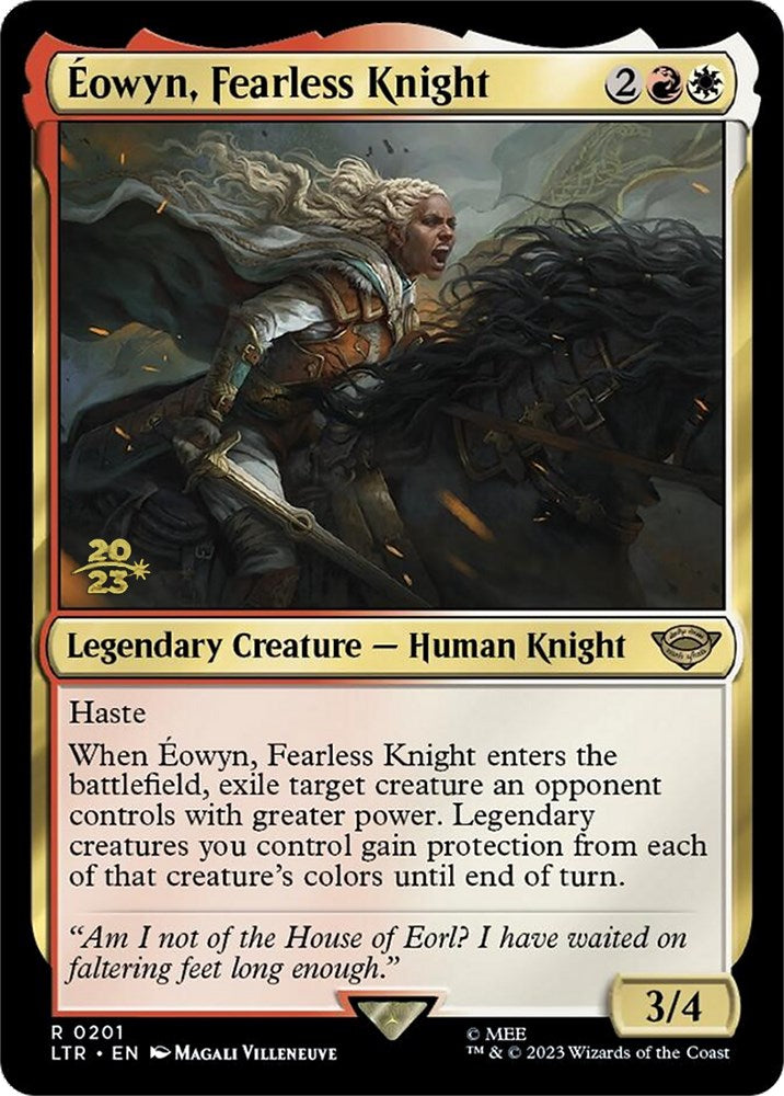 Eowyn, Fearless Knight [The Lord of the Rings: Tales of Middle-Earth Prerelease Promos] | Impulse Games and Hobbies
