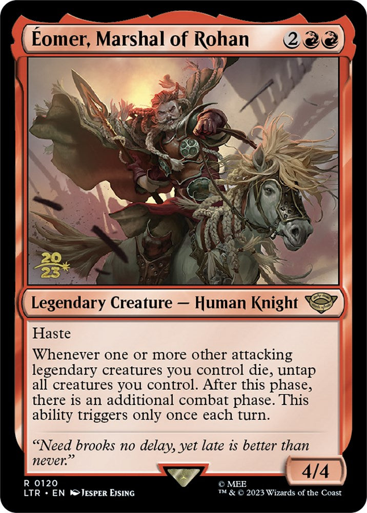Eomer, Marshal of Rohan [The Lord of the Rings: Tales of Middle-Earth Prerelease Promos] | Impulse Games and Hobbies