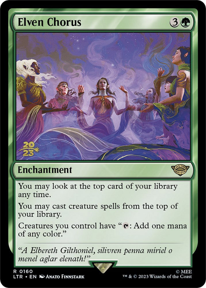 Elven Chorus [The Lord of the Rings: Tales of Middle-Earth Prerelease Promos] | Impulse Games and Hobbies