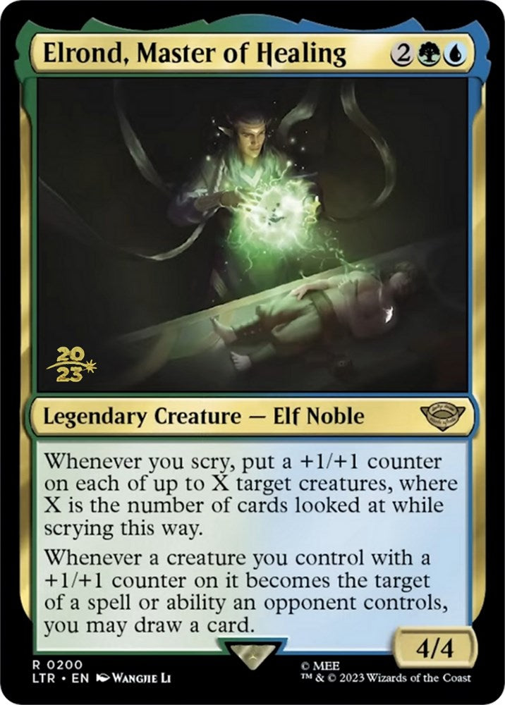 Elrond, Master of Healing [The Lord of the Rings: Tales of Middle-Earth Prerelease Promos] | Impulse Games and Hobbies