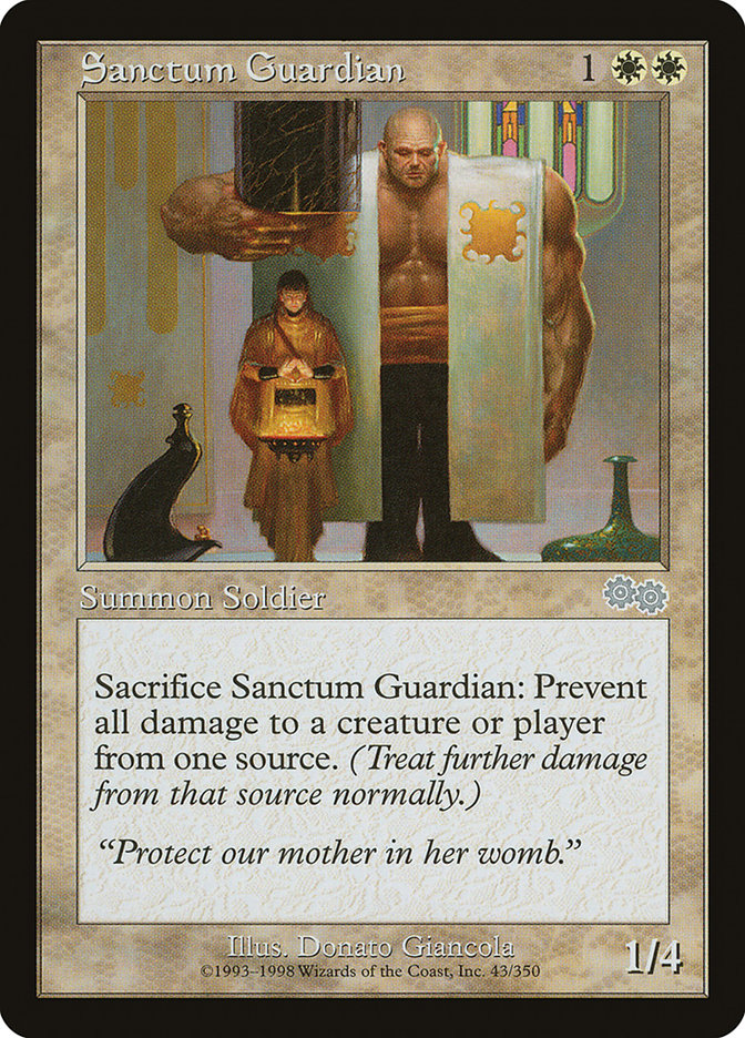 Sanctum Guardian [Urza's Saga] | Impulse Games and Hobbies