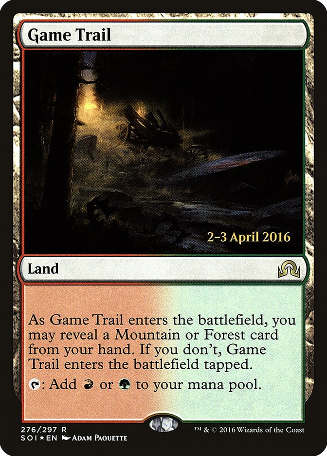 Game Trail [Shadows over Innistrad Prerelease Promos] | Impulse Games and Hobbies