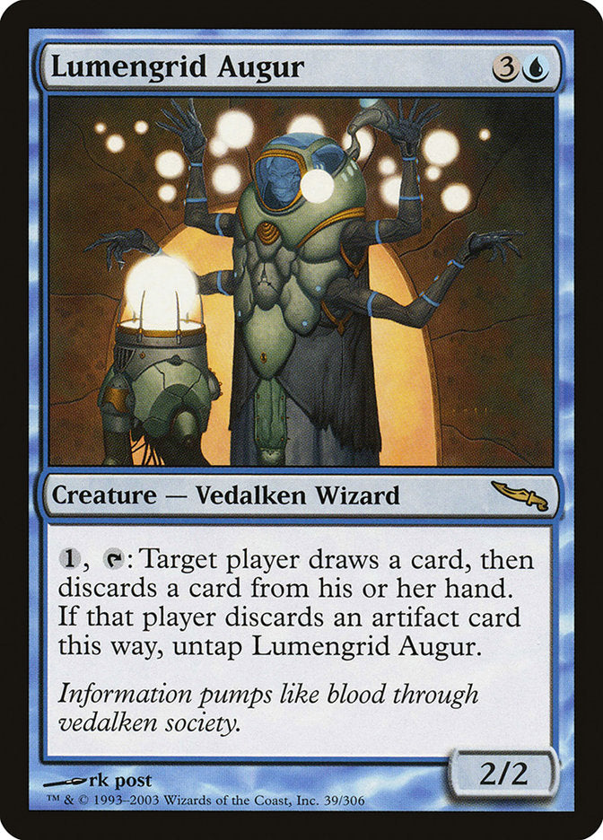 Lumengrid Augur [Mirrodin] | Impulse Games and Hobbies