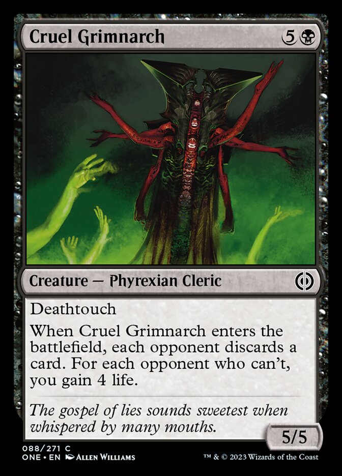 Cruel Grimnarch [Phyrexia: All Will Be One] | Impulse Games and Hobbies