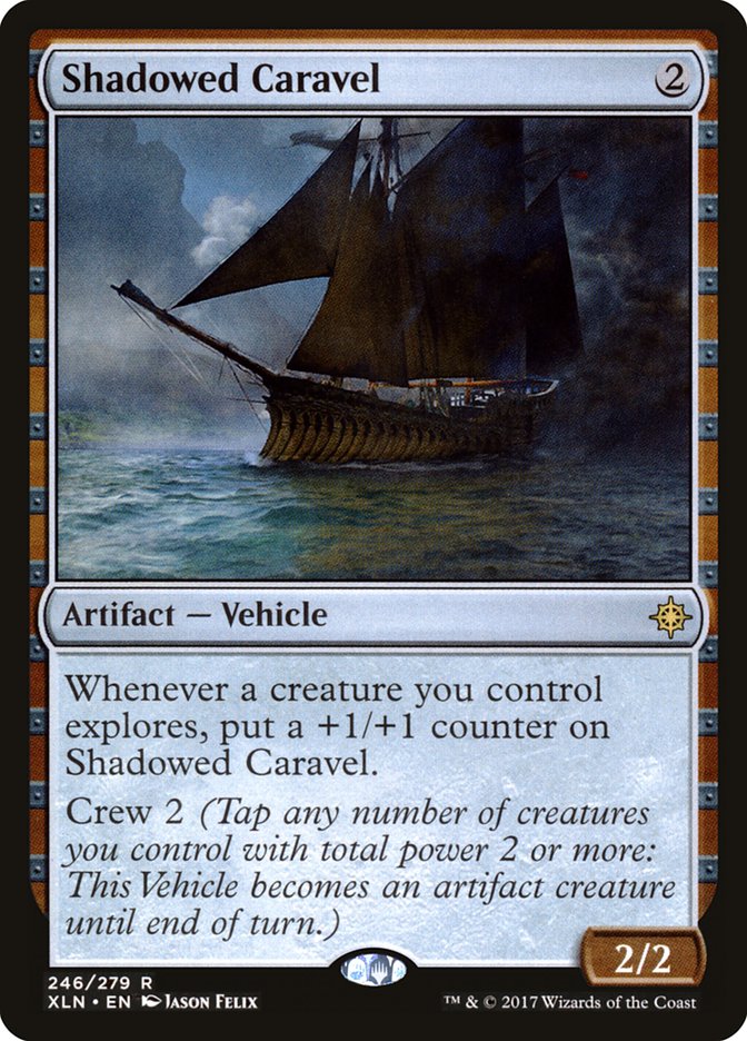 Shadowed Caravel [Ixalan] | Impulse Games and Hobbies