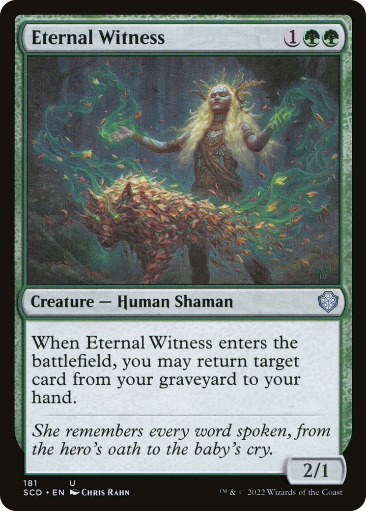 Eternal Witness [Starter Commander Decks] | Impulse Games and Hobbies