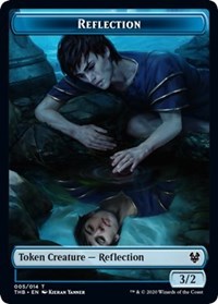 Reflection // Satyr Double-sided Token [Theros Beyond Death Tokens] | Impulse Games and Hobbies