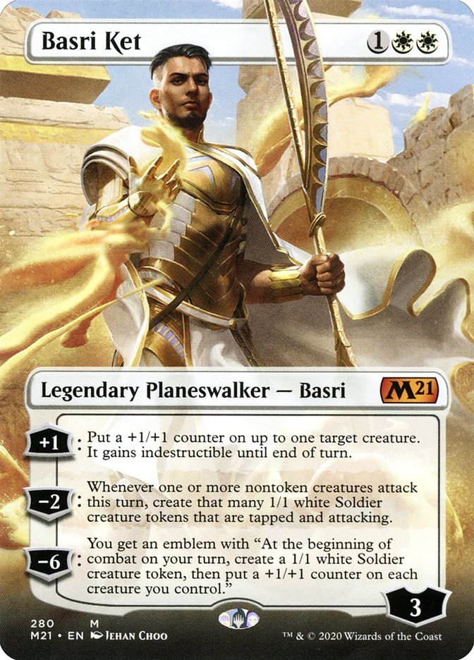 Basri Ket (Borderless) [Core Set 2021] | Impulse Games and Hobbies