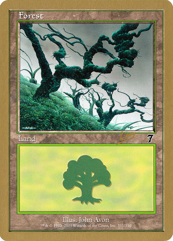 Forest (rl331) (Raphael Levy) [World Championship Decks 2002] | Impulse Games and Hobbies