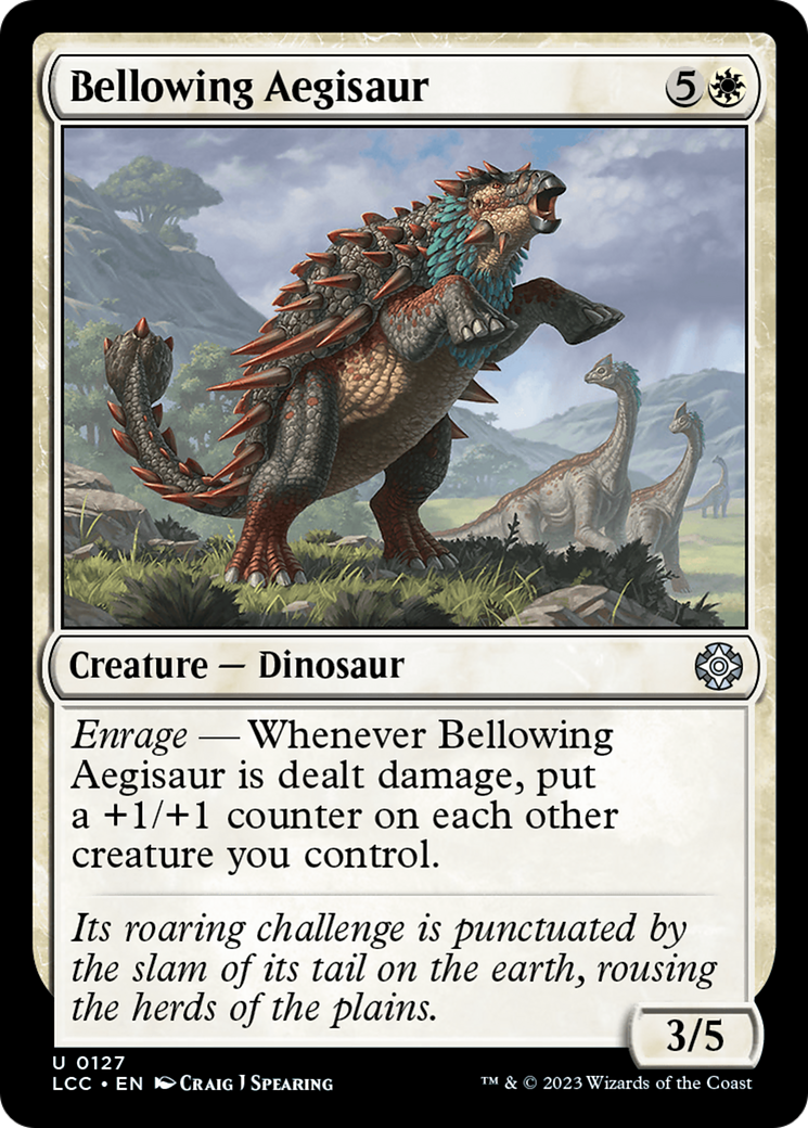 Bellowing Aegisaur [The Lost Caverns of Ixalan Commander] | Impulse Games and Hobbies