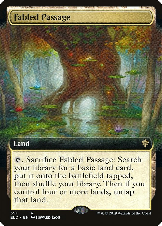 Fabled Passage (Extended Art) [Throne of Eldraine] | Impulse Games and Hobbies