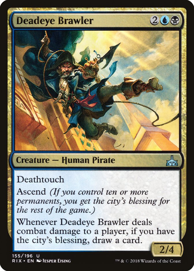 Deadeye Brawler [Rivals of Ixalan] | Impulse Games and Hobbies