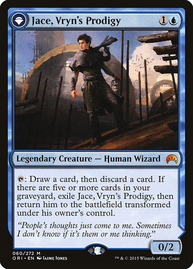 Jace, Vryn's Prodigy // Jace, Telepath Unbound [Magic Origins] | Impulse Games and Hobbies