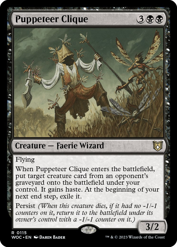 Puppeteer Clique [Wilds of Eldraine Commander] | Impulse Games and Hobbies