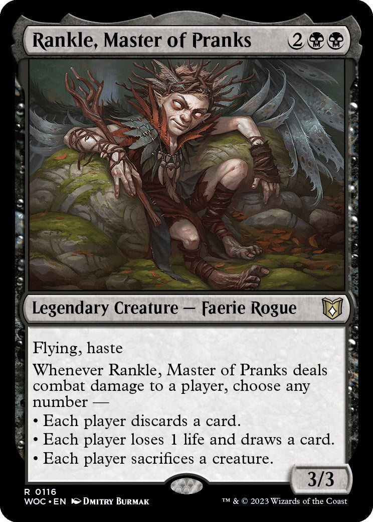 Rankle, Master of Pranks [Wilds of Eldraine Commander] | Impulse Games and Hobbies