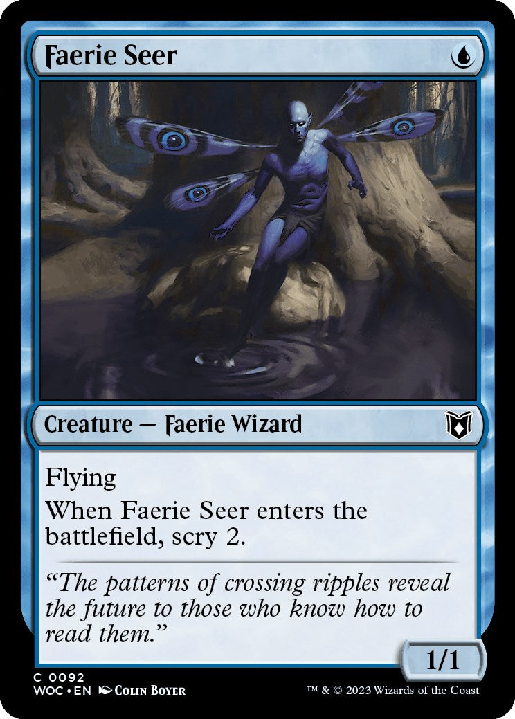 Faerie Seer [Wilds of Eldraine Commander] | Impulse Games and Hobbies