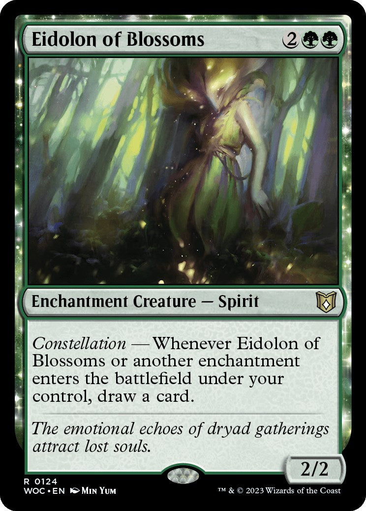 Eidolon of Blossoms [Wilds of Eldraine Commander] | Impulse Games and Hobbies