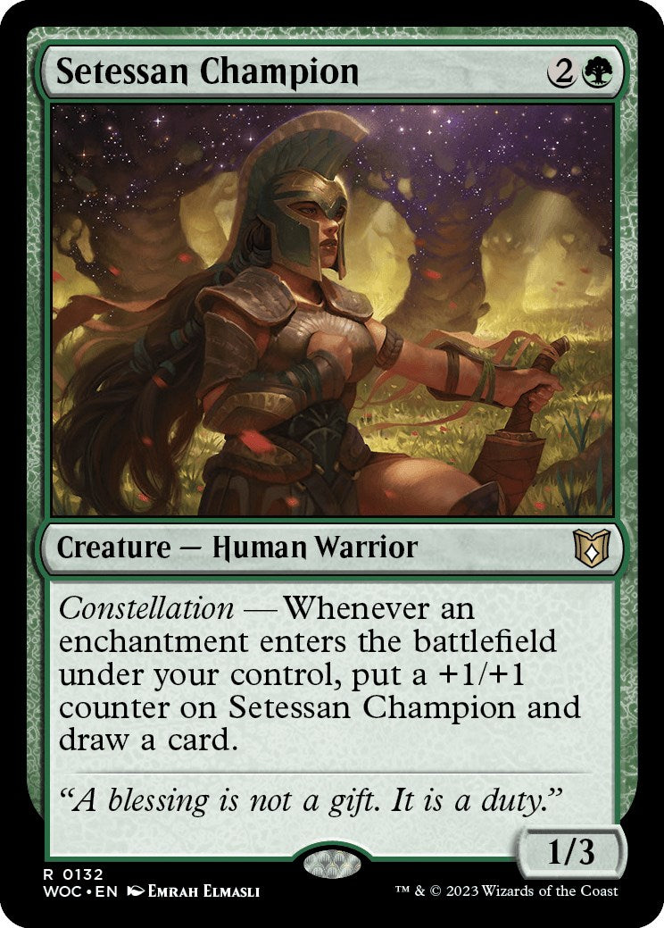 Setessan Champion [Wilds of Eldraine Commander] | Impulse Games and Hobbies