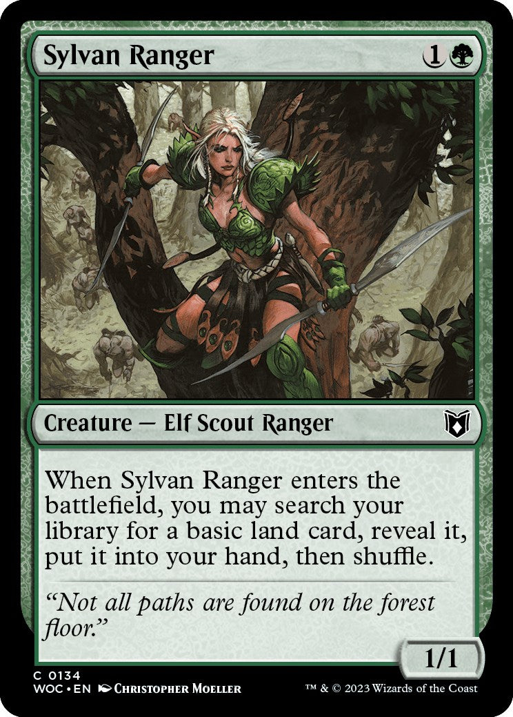 Sylvan Ranger [Wilds of Eldraine Commander] | Impulse Games and Hobbies