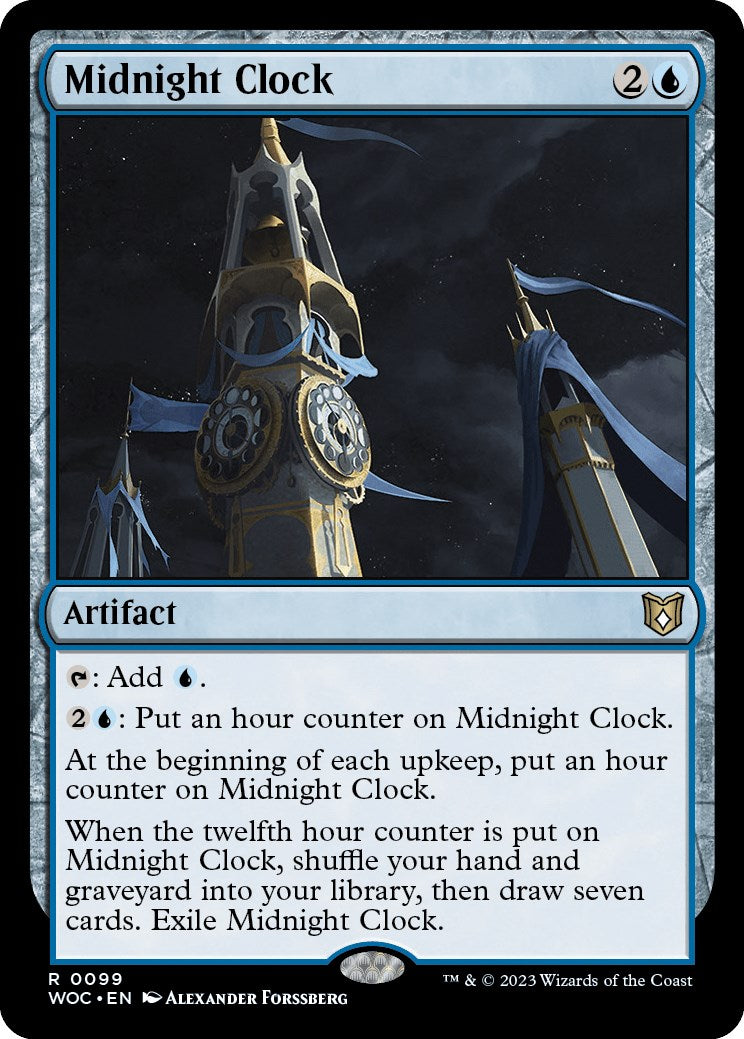 Midnight Clock [Wilds of Eldraine Commander] | Impulse Games and Hobbies