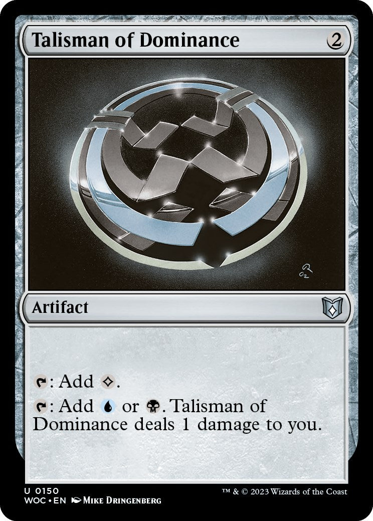 Talisman of Dominance [Wilds of Eldraine Commander] | Impulse Games and Hobbies