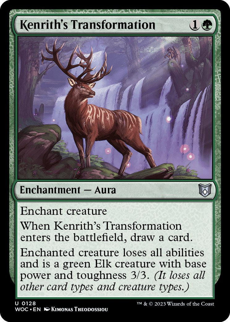 Kenrith's Transformation [Wilds of Eldraine Commander] | Impulse Games and Hobbies