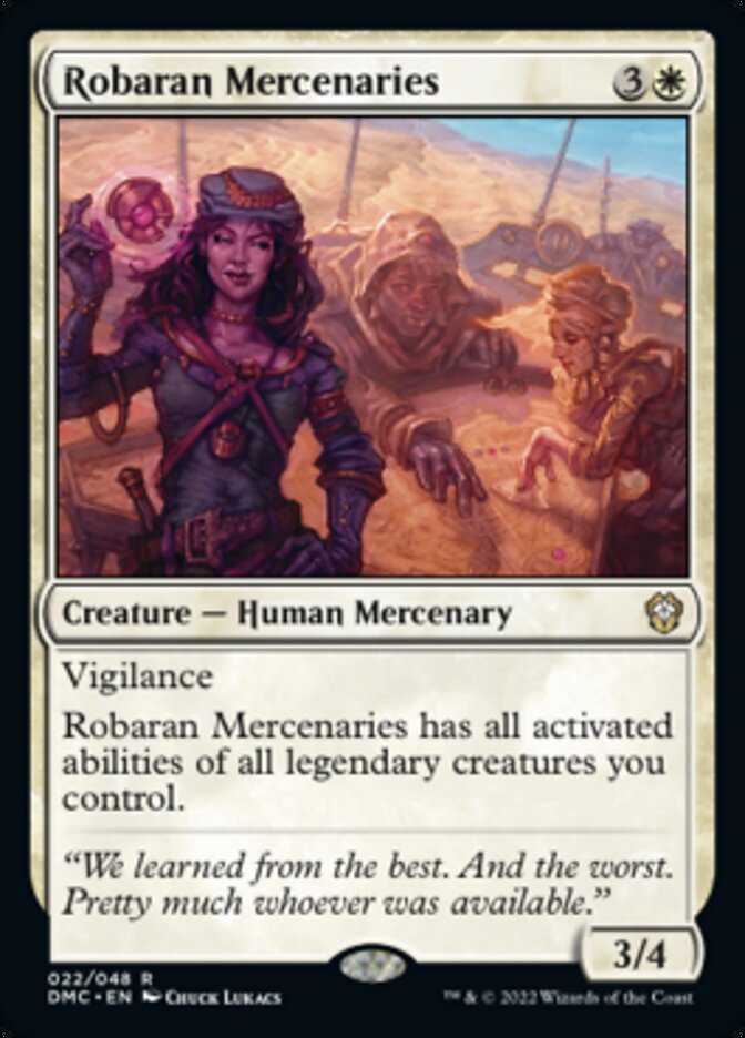 Robaran Mercenaries [Dominaria United Commander] | Impulse Games and Hobbies