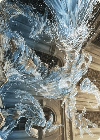 Splashy Spellcaster Art Card [Wilds of Eldraine Art Series] | Impulse Games and Hobbies