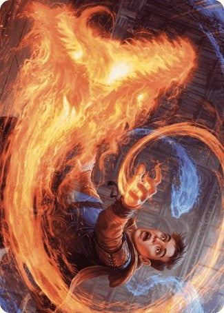 Frantic Firebolt Art Card [Wilds of Eldraine Art Series] | Impulse Games and Hobbies