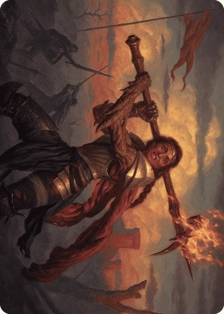 Imodane, the Pyrohammer Art Card [Wilds of Eldraine Art Series] | Impulse Games and Hobbies