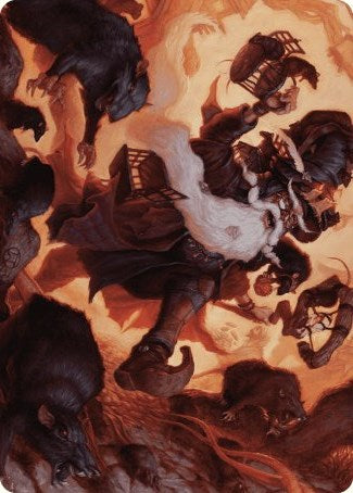 Tattered Ratter Art Card [Wilds of Eldraine Art Series] | Impulse Games and Hobbies