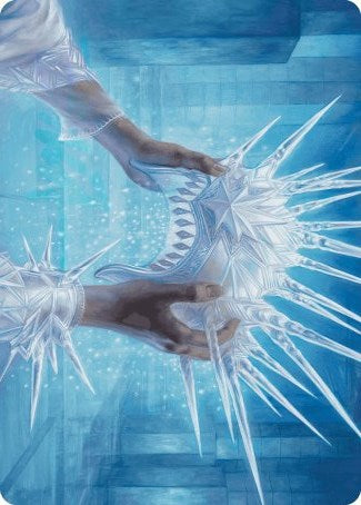 Hylda's Crown of Winter Art Card [Wilds of Eldraine Art Series] | Impulse Games and Hobbies