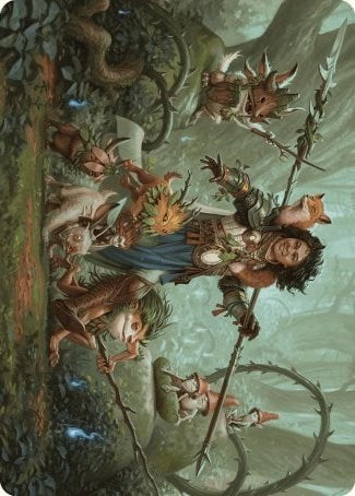 Ellivere of the Wild Court Art Card [Wilds of Eldraine Art Series] | Impulse Games and Hobbies