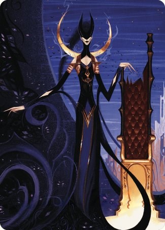 Ashiok, Wicked Manipulator Art Card (57/81) [Wilds of Eldraine Art Series] | Impulse Games and Hobbies