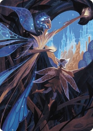 Kindred Discovery Art Card [Wilds of Eldraine Art Series] | Impulse Games and Hobbies