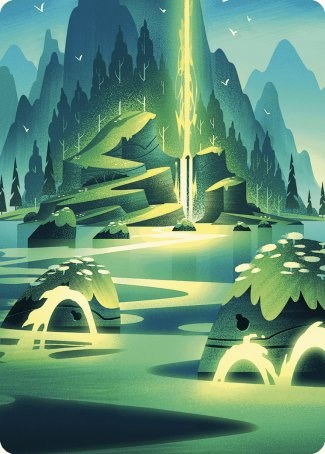 Leyline of Abundance Art Card [Wilds of Eldraine Art Series] | Impulse Games and Hobbies