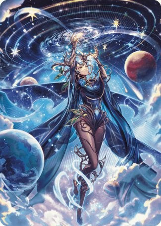 Omniscience Anime Art Card [Wilds of Eldraine Art Series] | Impulse Games and Hobbies