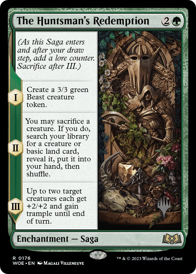 The Huntsman's Redemption (Promo Pack) [Wilds of Eldraine Promos] | Impulse Games and Hobbies