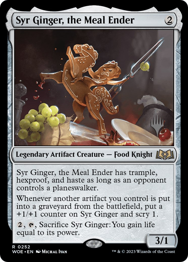 Syr Ginger, the Meal Ender (Promo Pack) [Wilds of Eldraine Promos] | Impulse Games and Hobbies