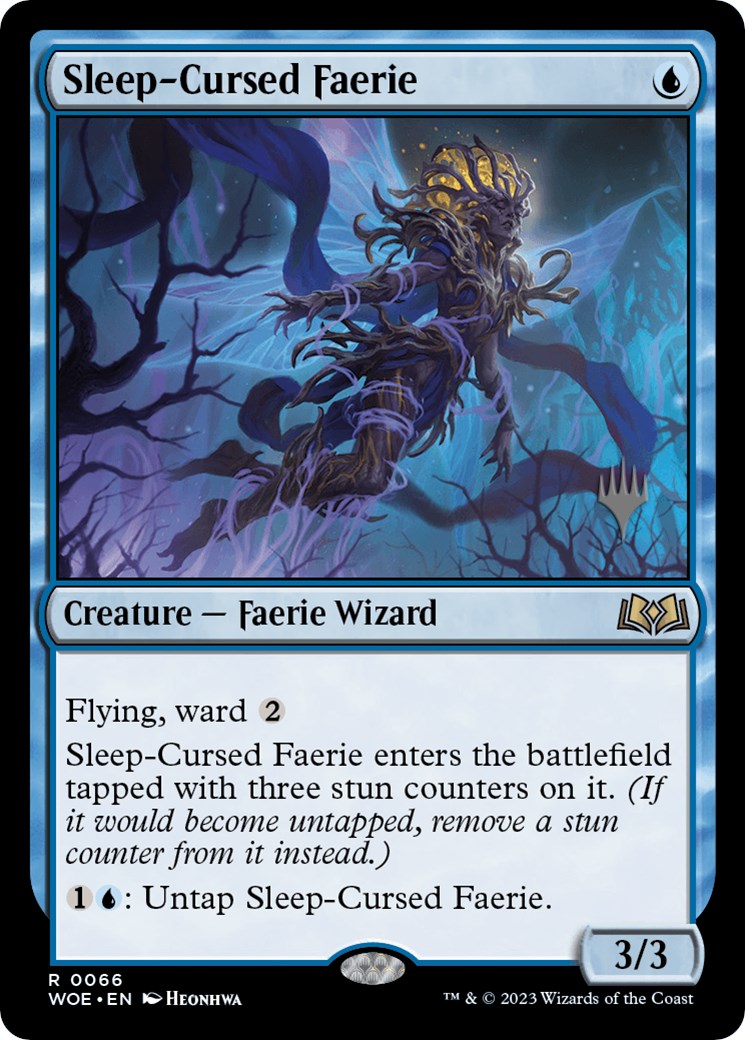 Sleep-Cursed Faerie (Promo Pack) [Wilds of Eldraine Promos] | Impulse Games and Hobbies