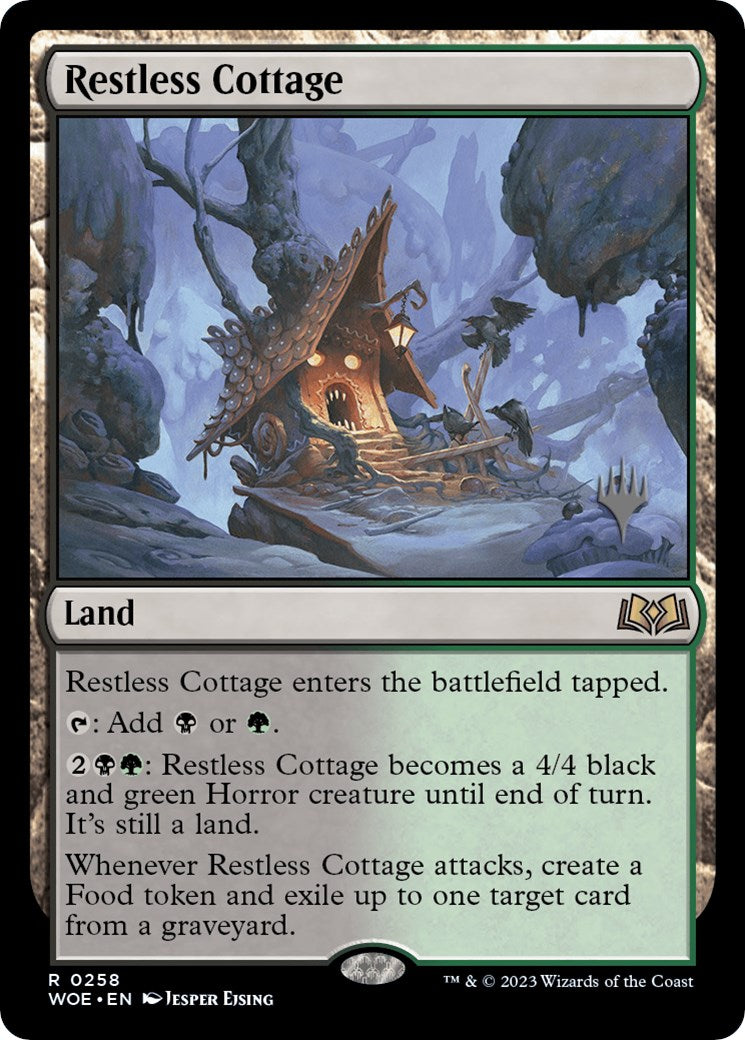 Restless Cottage (Promo Pack) [Wilds of Eldraine Promos] | Impulse Games and Hobbies