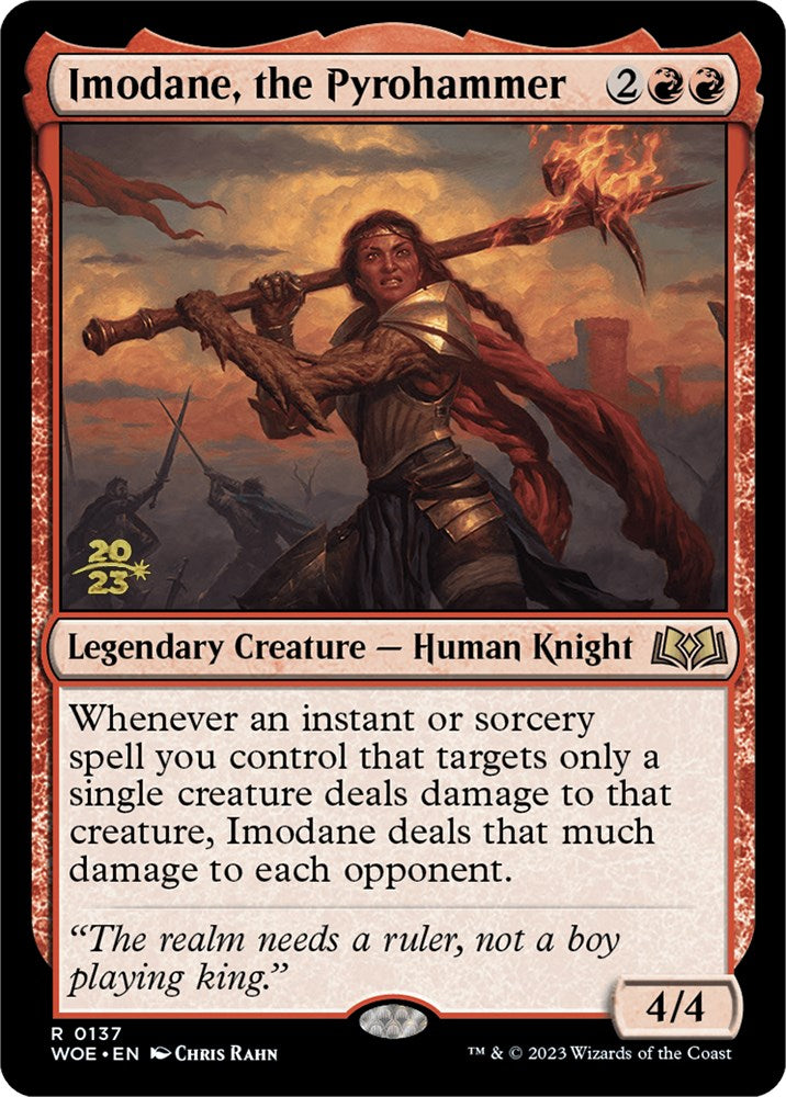 Imodane, the Pyrohammer [Wilds of Eldraine Prerelease Promos] | Impulse Games and Hobbies